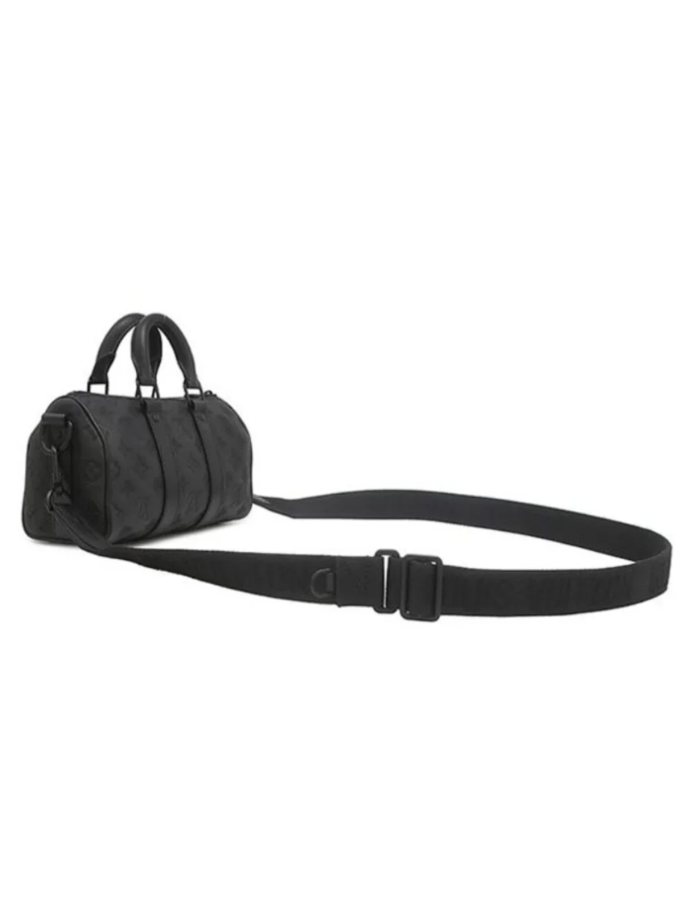 Louis Vuitton 2-Way Bag Keepall Bandouliere 25 Leather Taurillon Noir Matte